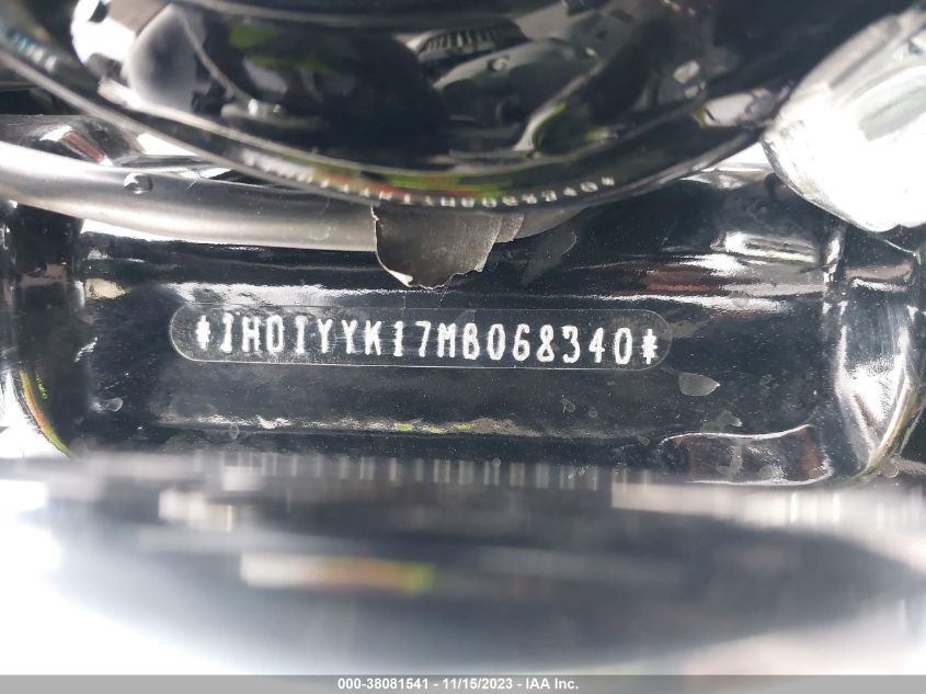 2021 HARLEY-DAVIDSON FXBBS 1HD1YYK17MB068340