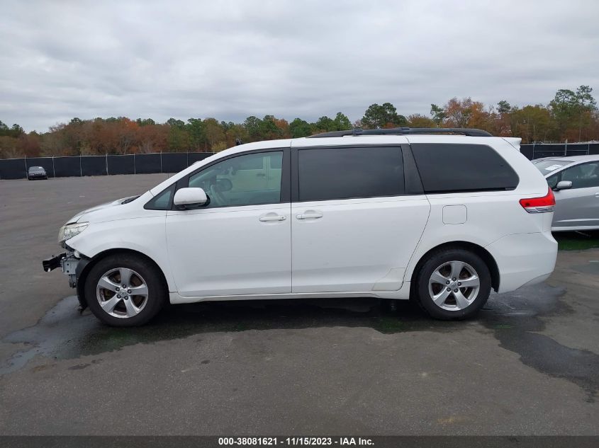 2014 TOYOTA SIENNA LE V6 8 PASSENGER - 5TDKK3DC3ES414869