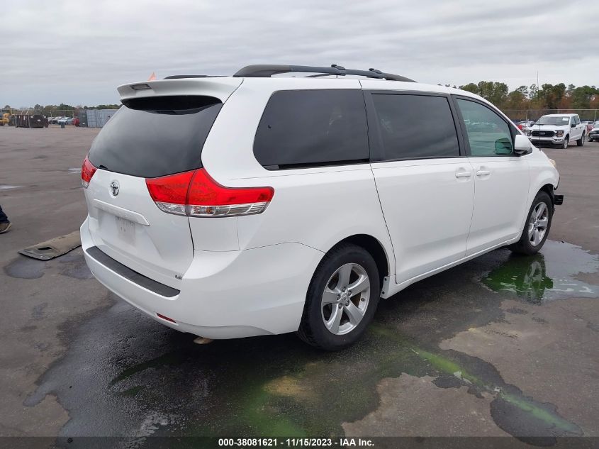 2014 TOYOTA SIENNA LE V6 8 PASSENGER - 5TDKK3DC3ES414869