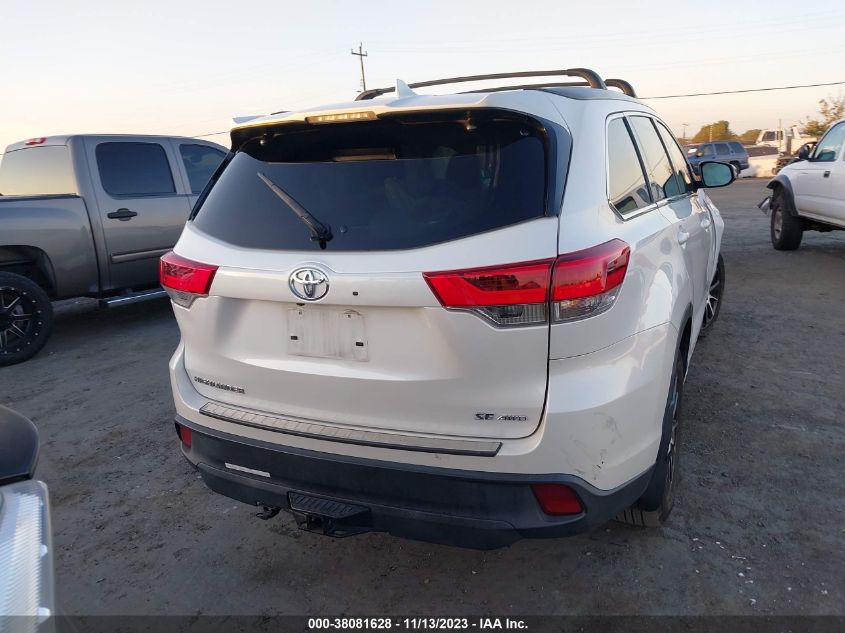2017 TOYOTA HIGHLANDER SE - 5TDJZRFH3HS380701