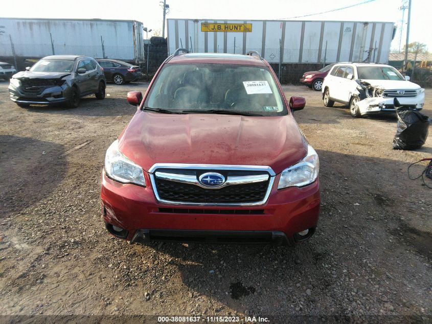 2015 SUBARU FORESTER 2.5I LIMITED - JF2SJARC8FH547313