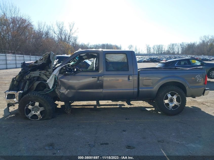 2013 FORD F-250 LARIAT - 1FT7W2B66DEA46693