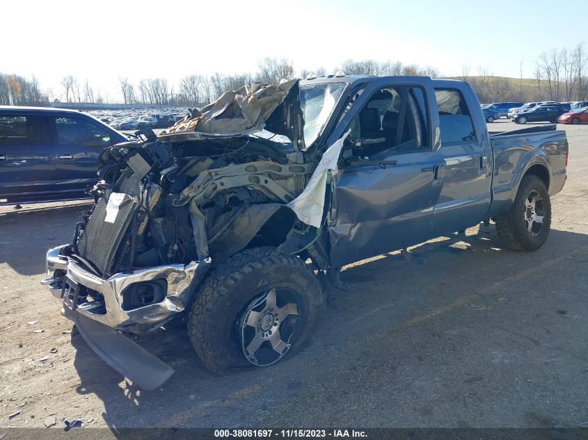 2013 FORD F-250 LARIAT - 1FT7W2B66DEA46693