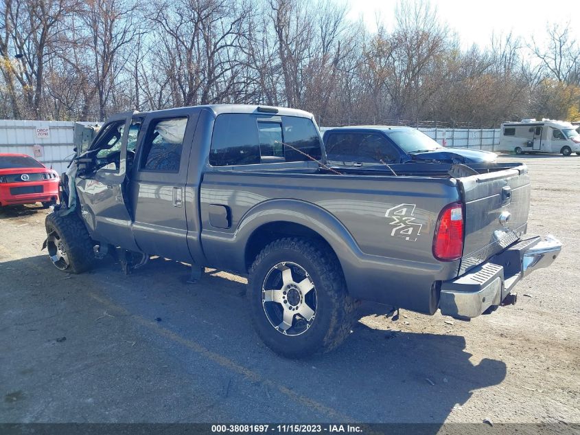 2013 FORD F-250 LARIAT - 1FT7W2B66DEA46693