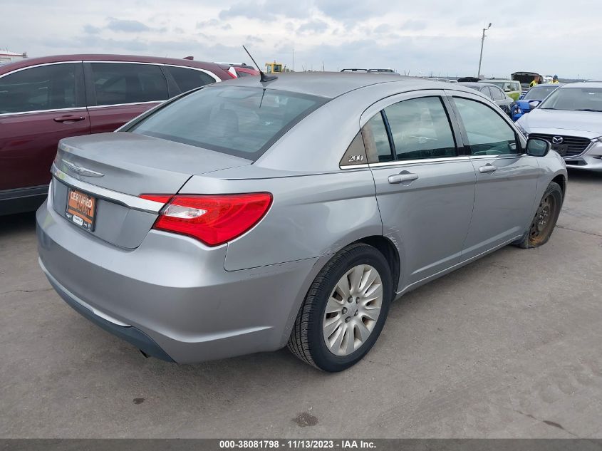 2014 CHRYSLER 200 LX - 1C3CCBAB1EN142744