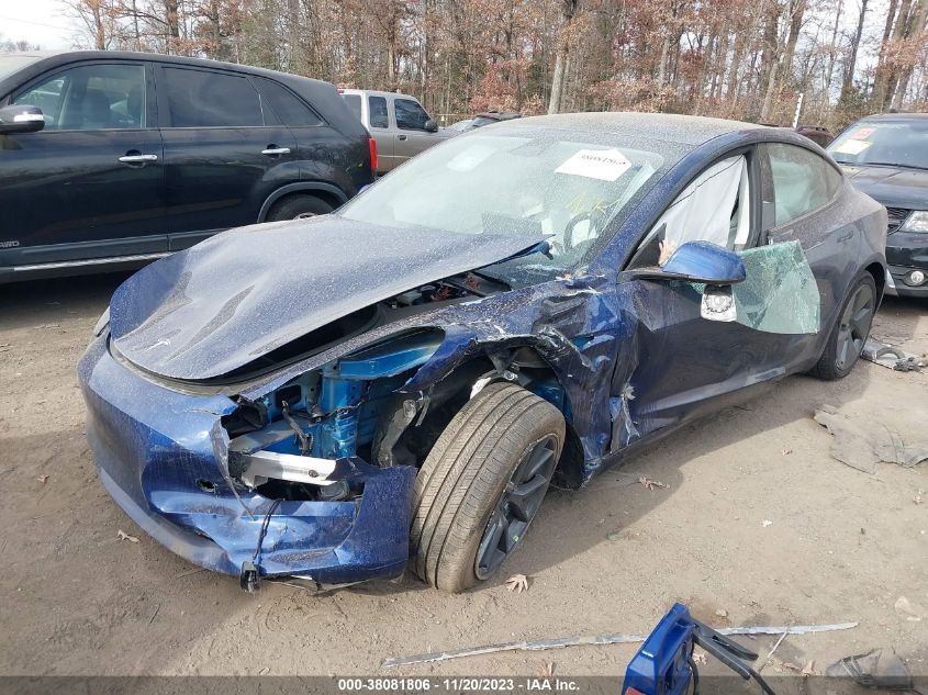 2023 TESLA MODEL 3 REAR-WHEEL DRIVE - 5YJ3E1EA0PF488772