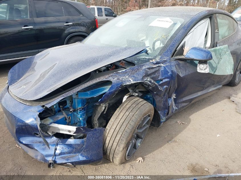 2023 TESLA MODEL 3 REAR-WHEEL DRIVE - 5YJ3E1EA0PF488772