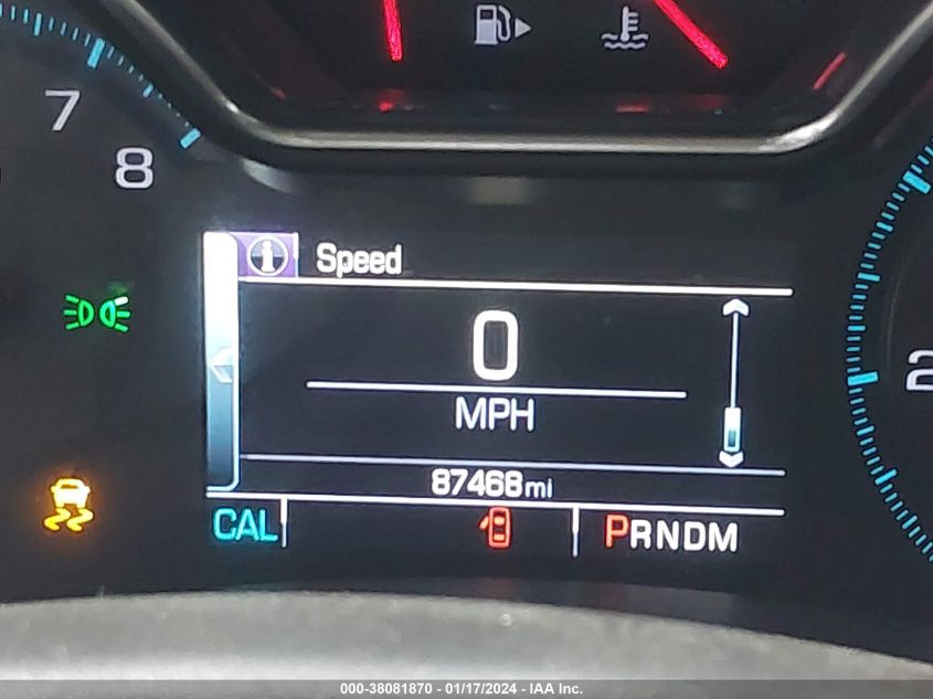 2016 CHEVROLET IMPALA 2LT - 2G1115S39G9137484