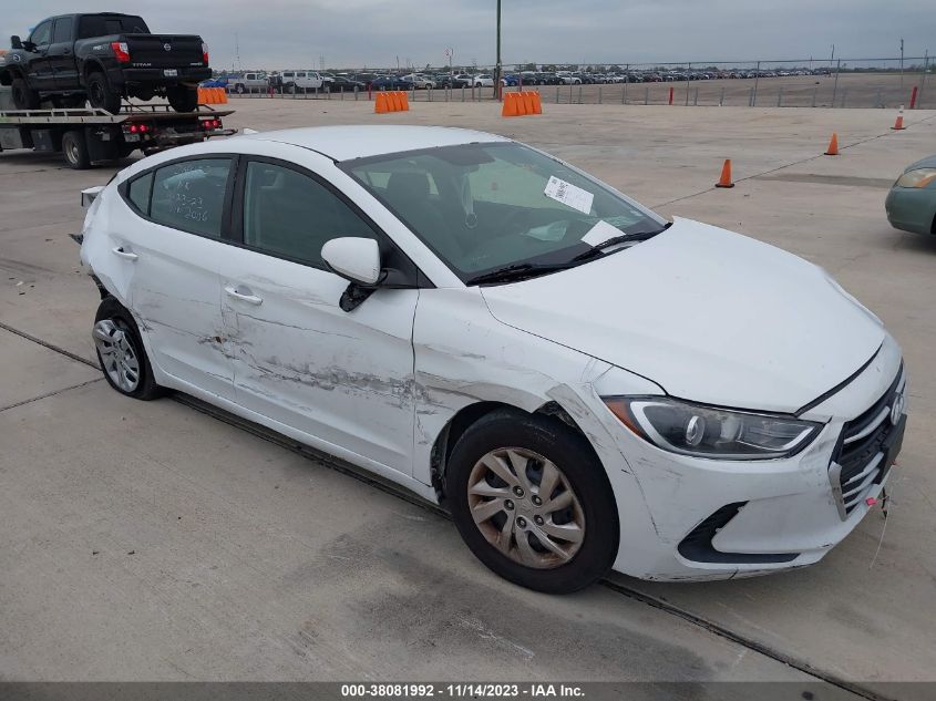 2017 HYUNDAI ELANTRA SE - 5NPD74LF8HH202006
