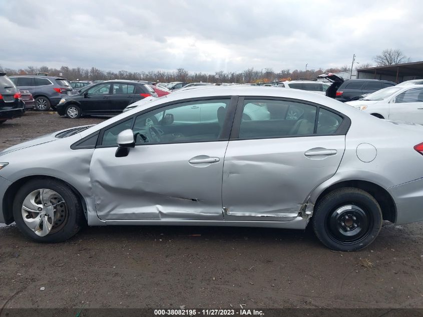 2013 HONDA CIVIC LX - 19XFB2F59DE288276