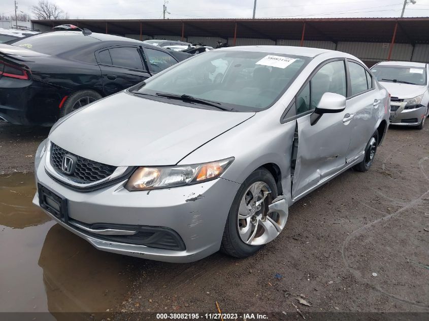 2013 HONDA CIVIC LX - 19XFB2F59DE288276