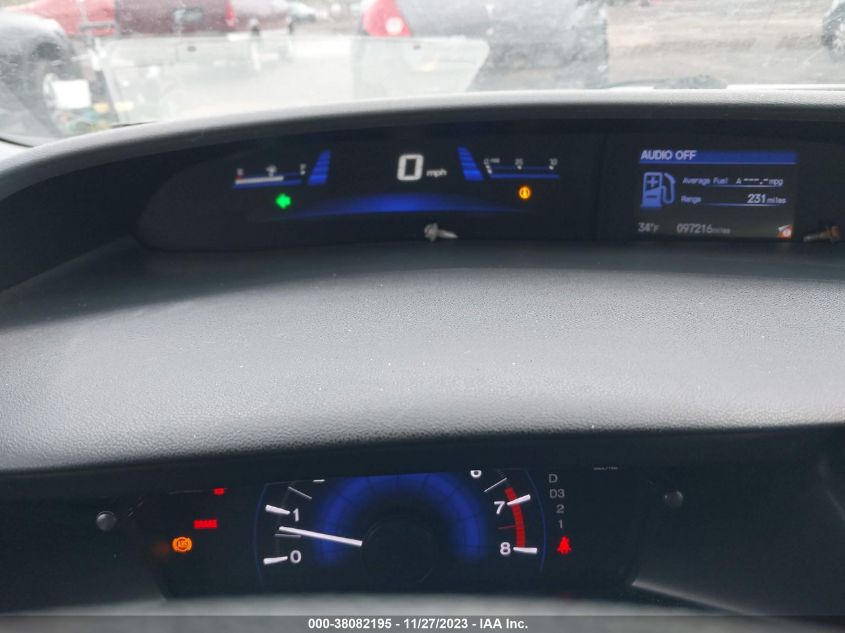 2013 HONDA CIVIC LX - 19XFB2F59DE288276