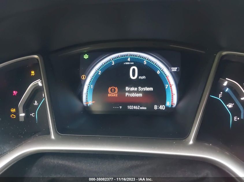 2016 HONDA CIVIC EXL - 19XFC1F77GE002079