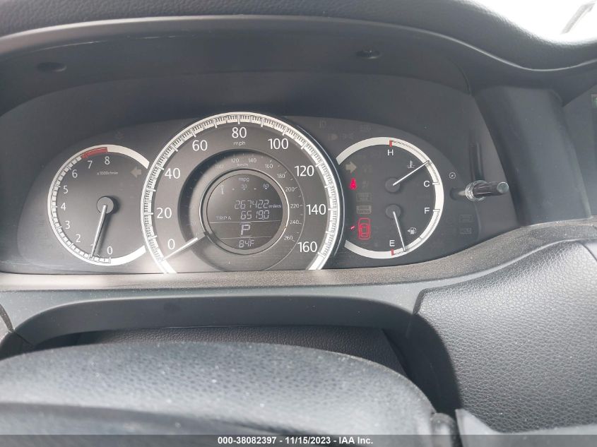 2015 HONDA ACCORD SEDAN EX-L 1HGCR3F81FA004998