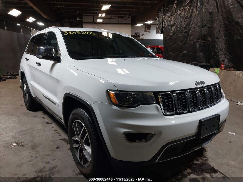 Lot #2541528351 2021 JEEP GRAND CHEROKEE LIMITED 4X4 salvage car