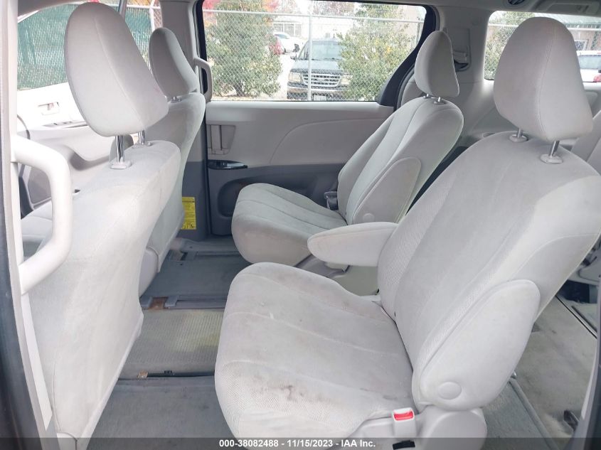 2013 TOYOTA SIENNA L V6 7 PASSENGER - 5TDZK3DC4DS399649