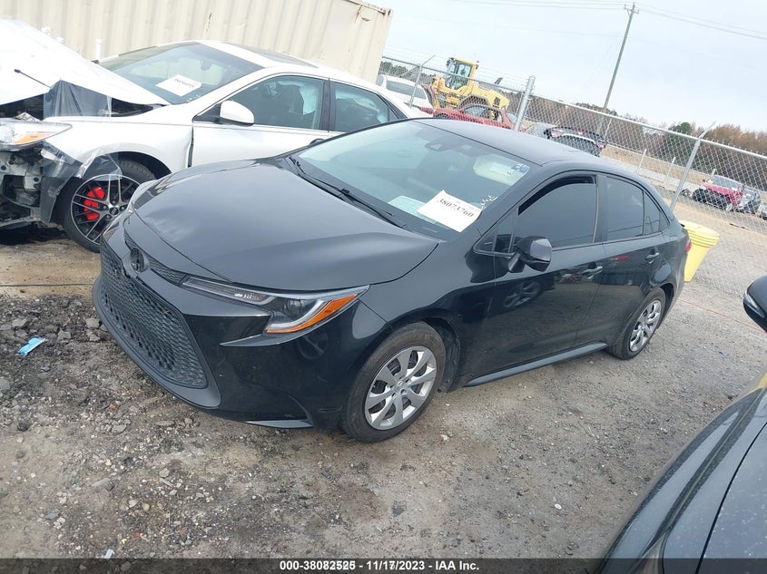 VIN 5YFEPRAE4LP071325 2020 TOYOTA COROLLA LE