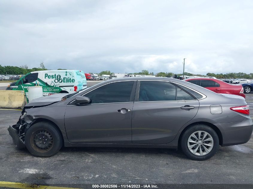 2016 TOYOTA CAMRY LE/XLE/SE/XSE - 4T1BF1FK6GU131728
