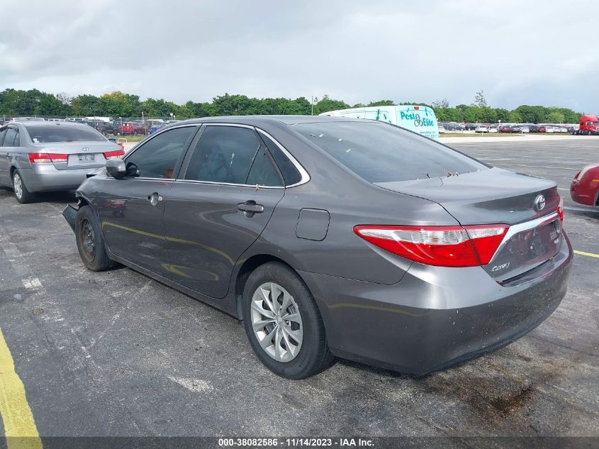 2016 TOYOTA CAMRY LE/XLE/SE/XSE - 4T1BF1FK6GU131728