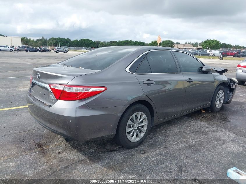 2016 TOYOTA CAMRY LE/XLE/SE/XSE - 4T1BF1FK6GU131728