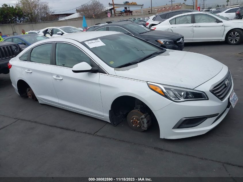 2016 HYUNDAI SONATA 2.4L SE - 5NPE24AF5GH406217