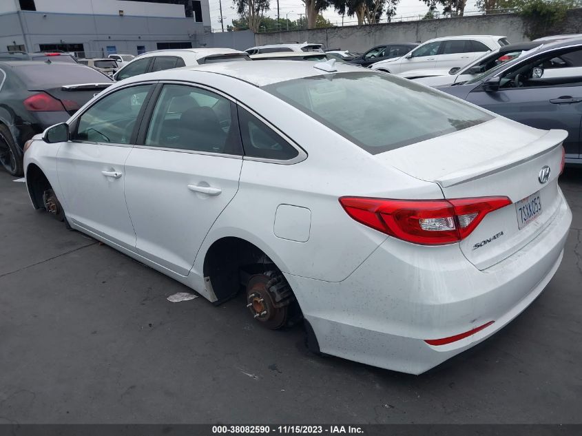 2016 HYUNDAI SONATA 2.4L SE - 5NPE24AF5GH406217