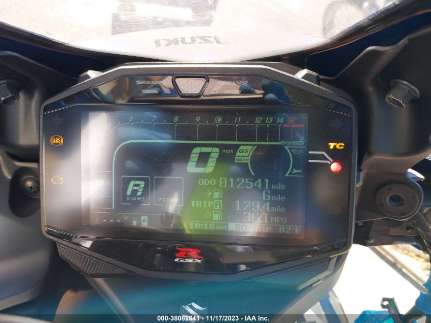 2022 SUZUKI GSX-R1000 R JS1DM11MXN7100063