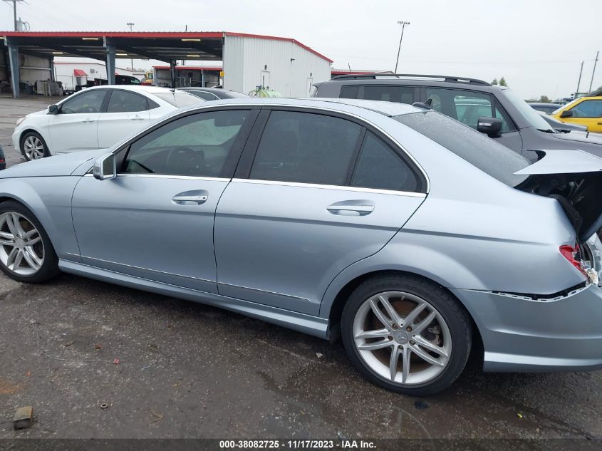 2013 MERCEDES-BENZ C 250 SPORT/LUXURY - WDDGF4HB3DA755837