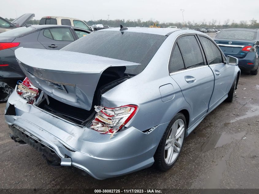 2013 MERCEDES-BENZ C 250 SPORT/LUXURY - WDDGF4HB3DA755837