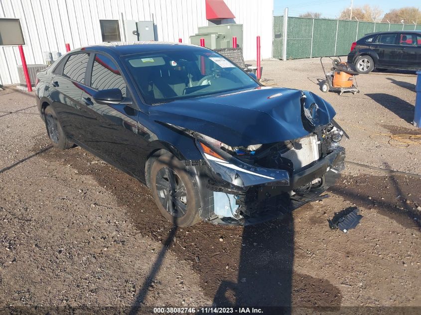 2023 HYUNDAI ELANTRA HYBRID BLUE - KMHLM4AJ3PU040457