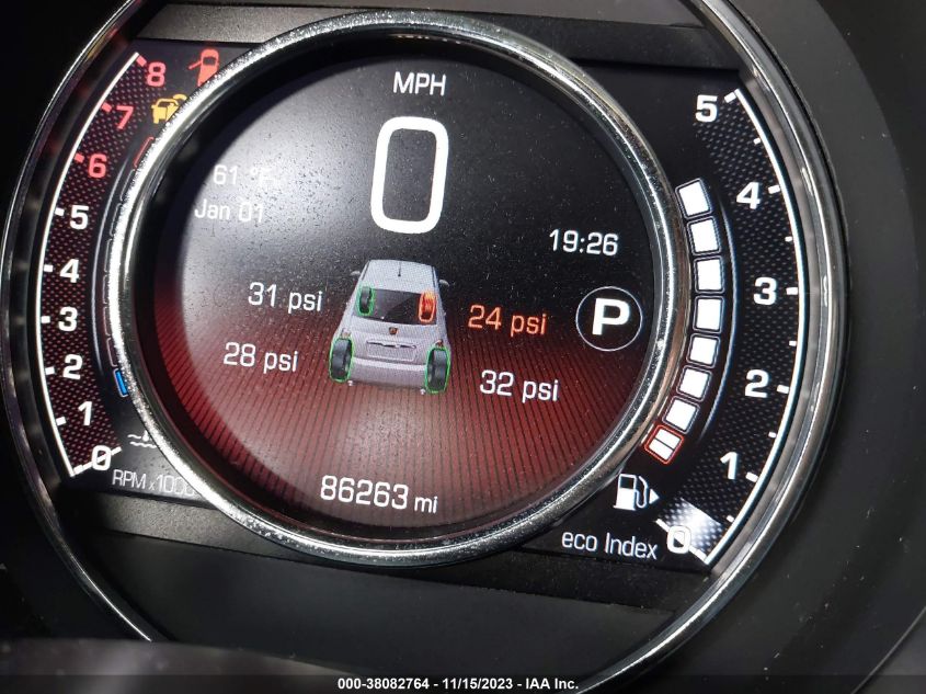 2015 FIAT 500 ABARTH - 3C3CFFFH0FT621945