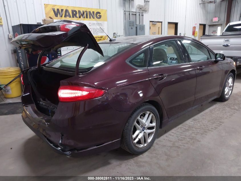 2013 FORD FUSION SE - 3FA6P0H77DR148696