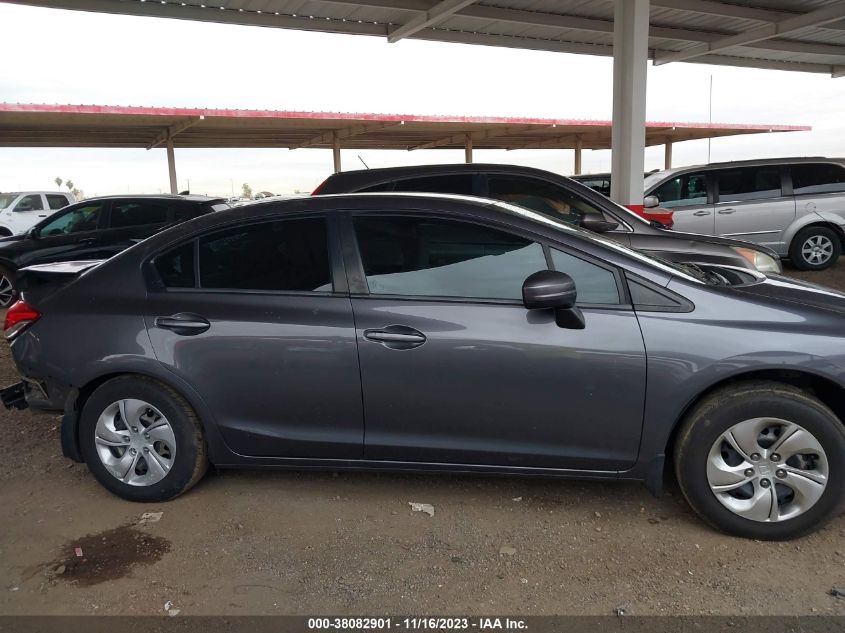 2015 HONDA CIVIC LX - 2HGFB2F57FH562826