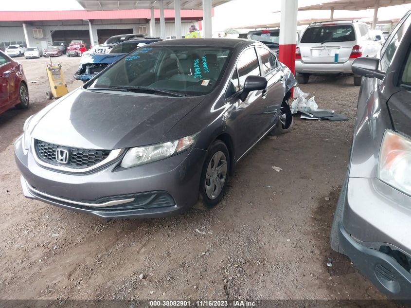 2015 HONDA CIVIC LX - 2HGFB2F57FH562826