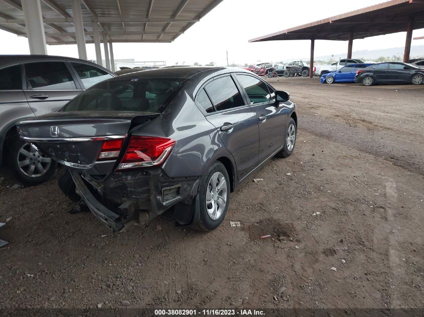 2015 HONDA CIVIC LX - 2HGFB2F57FH562826