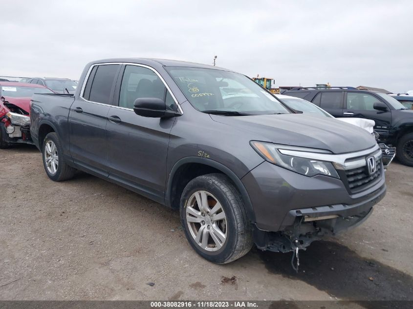 5FPYK2F21KB005897 HONDA RIDGELINE RT 2019