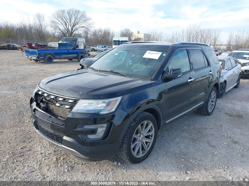 VIN 1FM5K8F84HGC93752 2017 FORD EXPLORER LIMITED