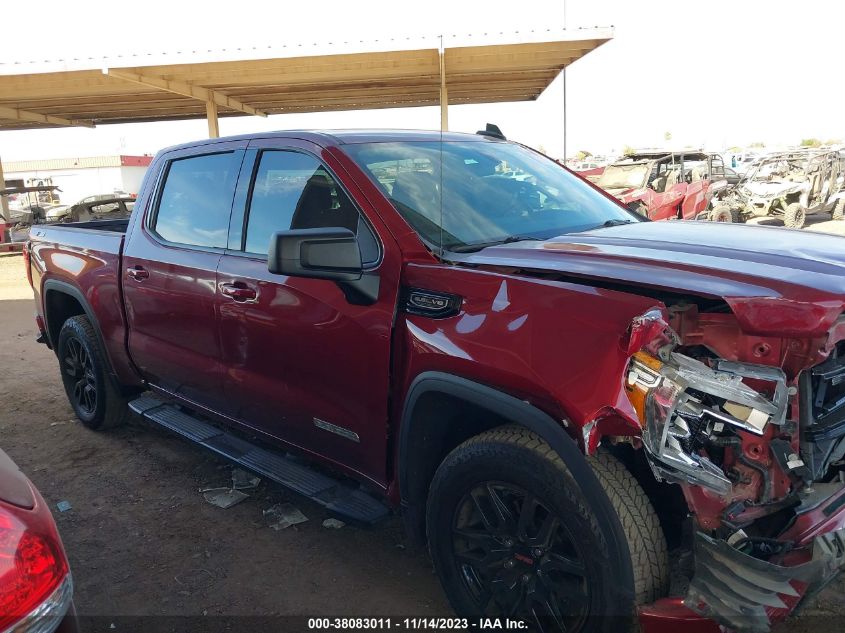 2022 GMC SIERRA 1500 LIMITED 4WD  SHORT BOX ELEVATION 3GTU9CED8NG110754