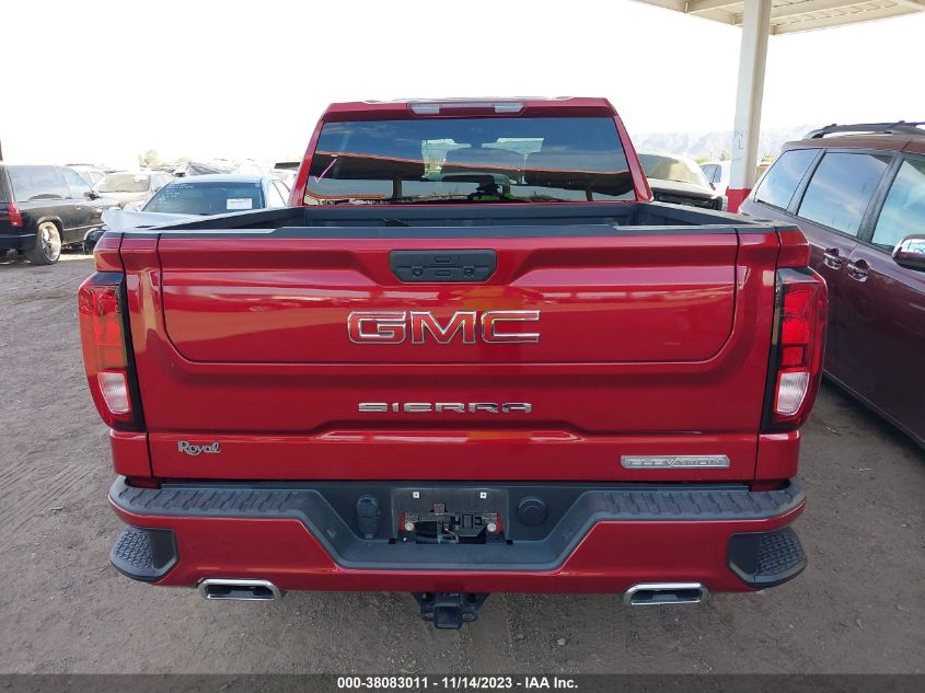 2022 GMC SIERRA 1500 LIMITED 4WD  SHORT BOX ELEVATION 3GTU9CED8NG110754