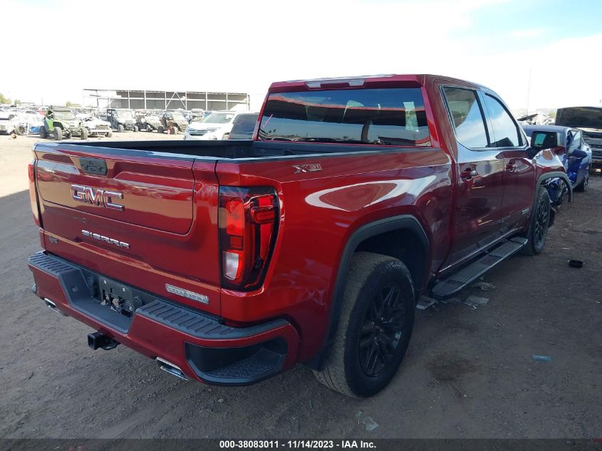 2022 GMC SIERRA 1500 LIMITED 4WD  SHORT BOX ELEVATION 3GTU9CED8NG110754
