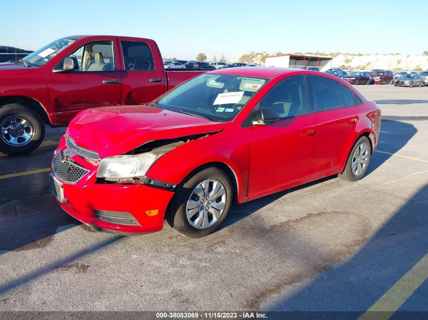 2014 CHEVROLET CRUZE LS AUTO - 1G1PA5SH1E7223196