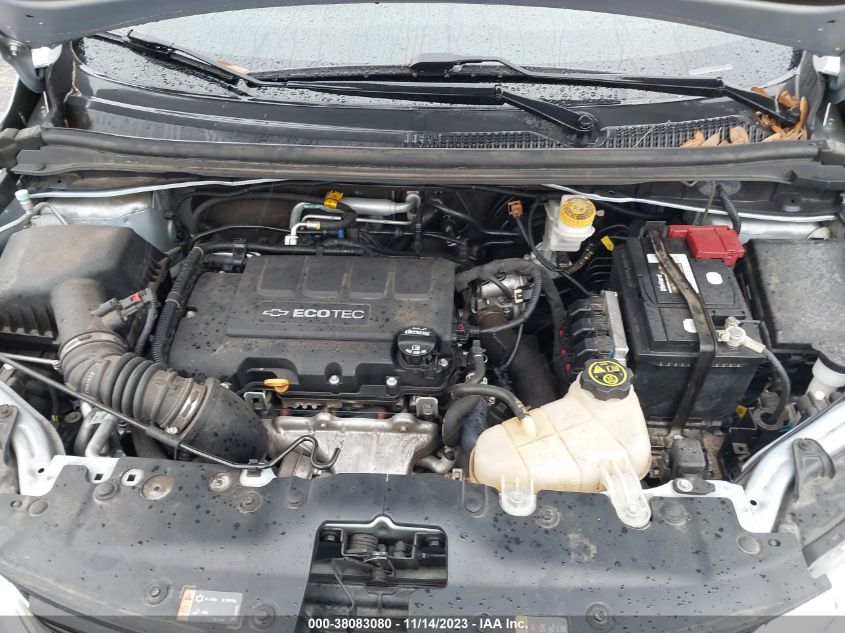 2017 CHEVROLET SONIC LT AUTO - 1G1JD5SB4H4170928