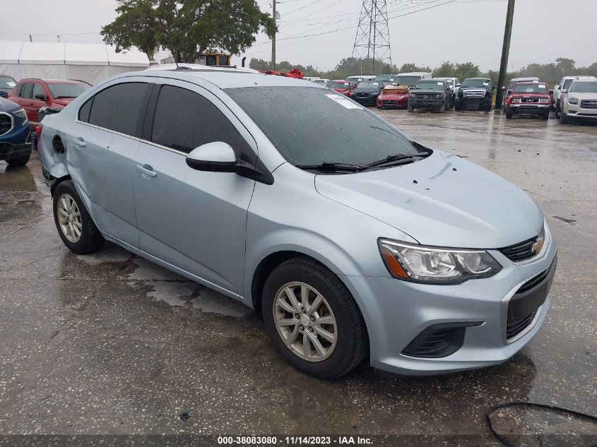 2017 CHEVROLET SONIC LT AUTO - 1G1JD5SB4H4170928