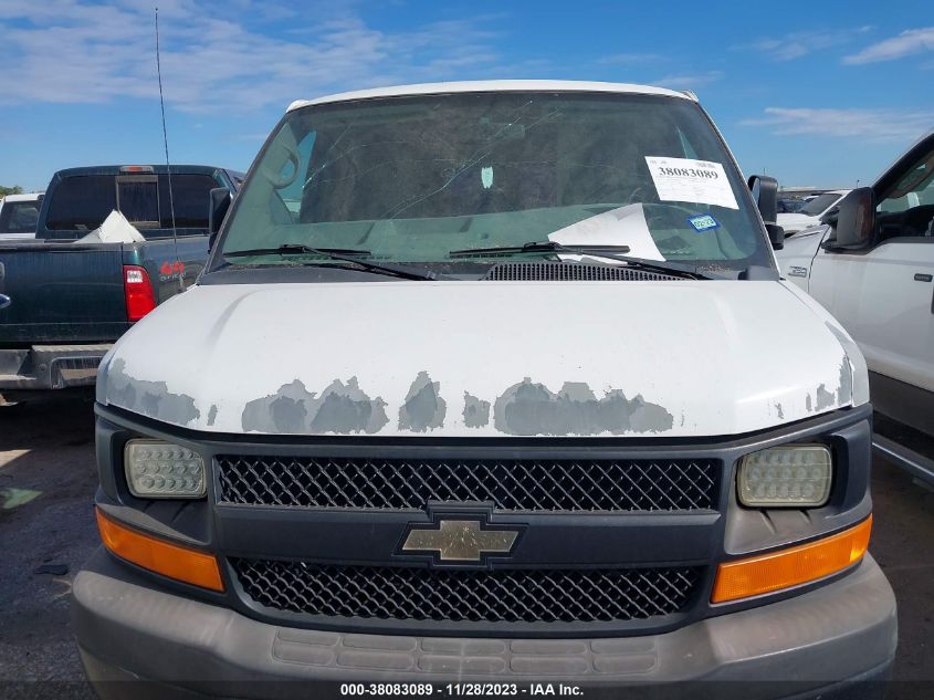 2013 CHEVROLET EXPRESS 2500 WORK VAN 1GCWGGCG5D1113434