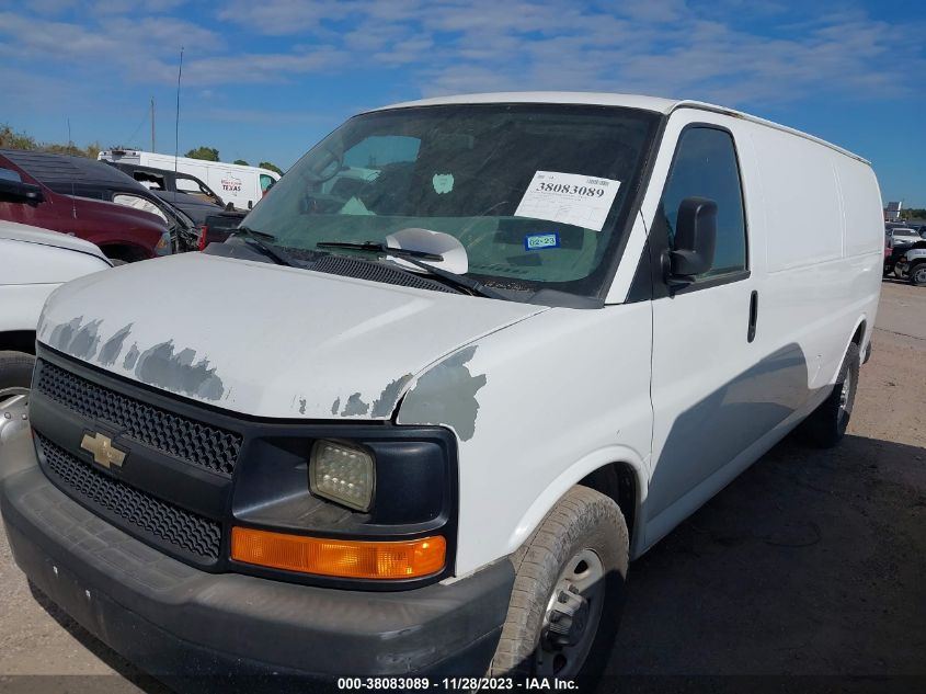 2013 CHEVROLET EXPRESS 2500 WORK VAN 1GCWGGCG5D1113434