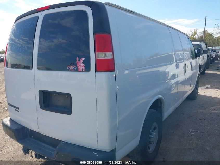 2013 CHEVROLET EXPRESS 2500 WORK VAN 1GCWGGCG5D1113434
