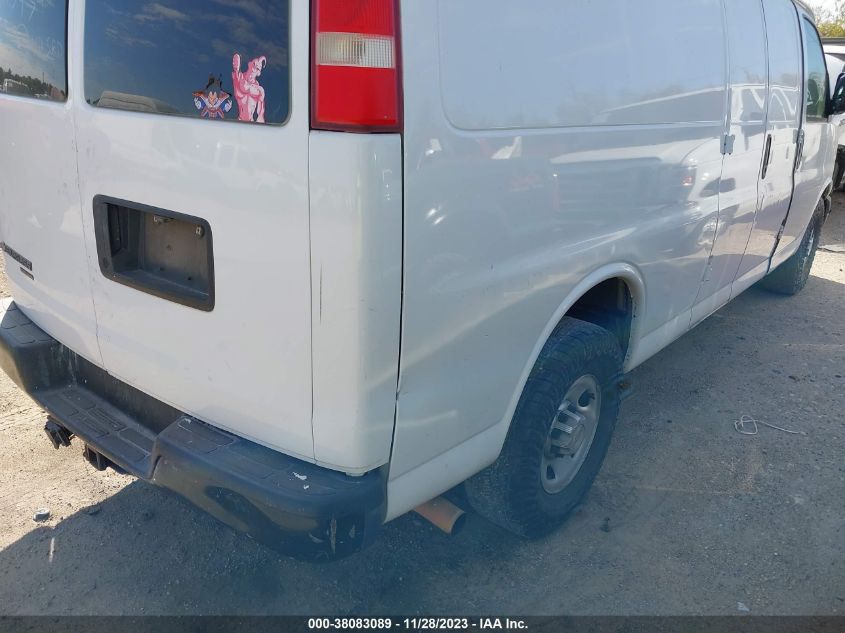 2013 CHEVROLET EXPRESS 2500 WORK VAN 1GCWGGCG5D1113434