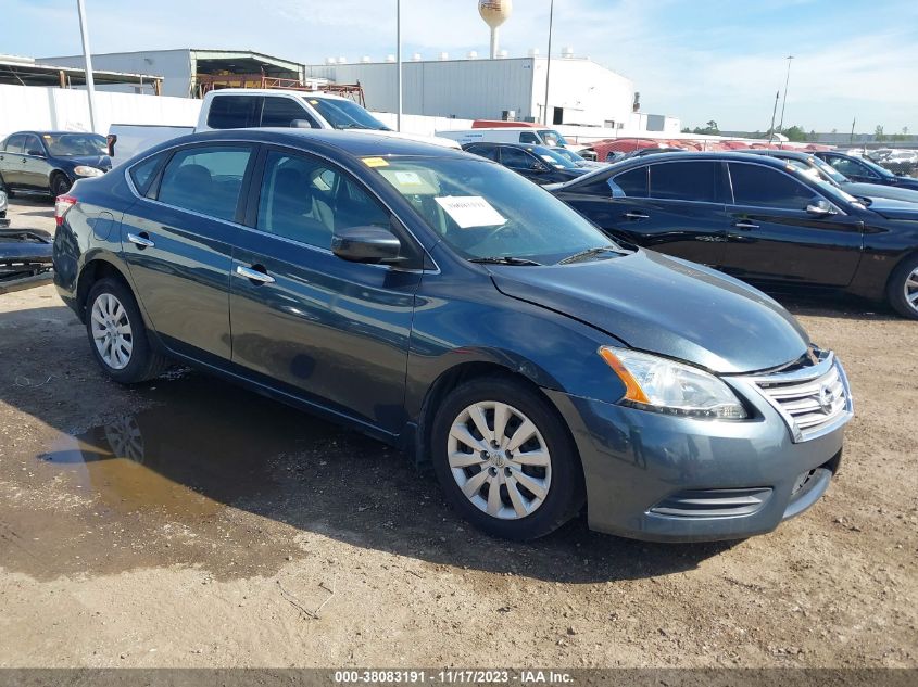 2013 NISSAN SENTRA S - 3N1AB7AP7DL772235