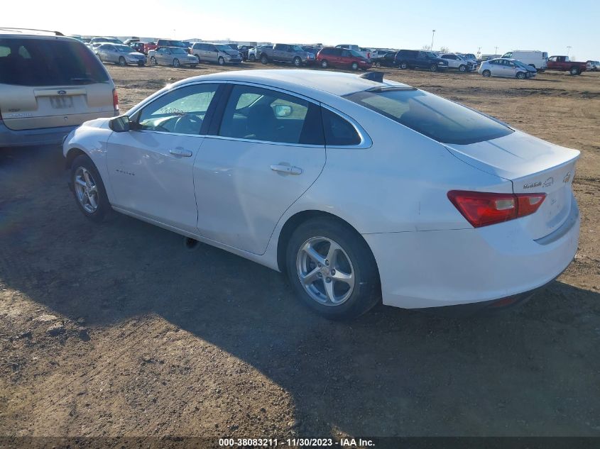 2016 CHEVROLET MALIBU LS - 1G1ZB5ST0GF261649