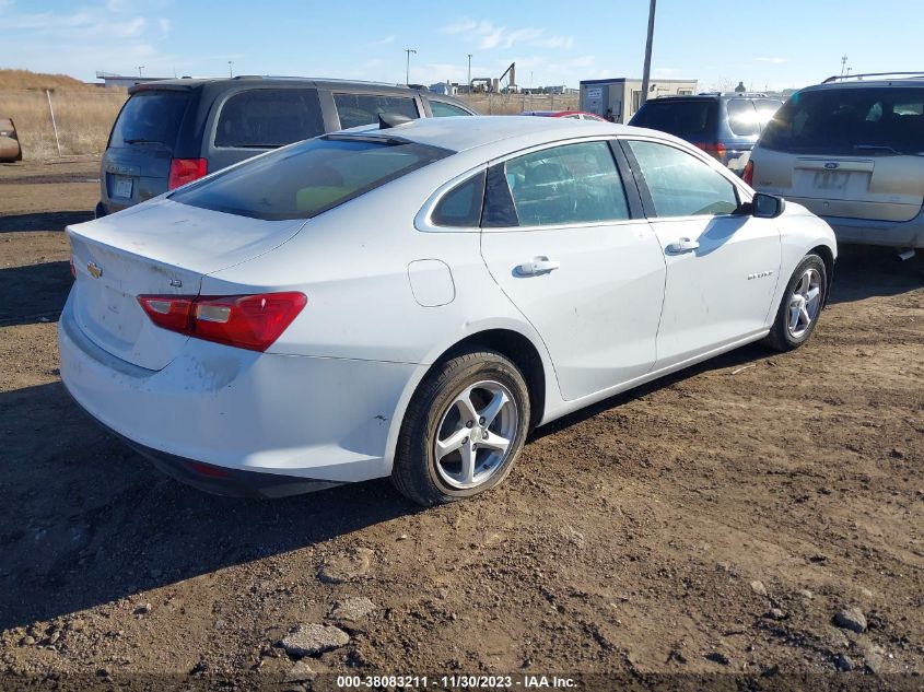 2016 CHEVROLET MALIBU LS - 1G1ZB5ST0GF261649